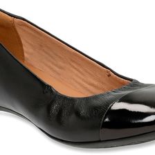 Clarks Alitay Susan Black Leather