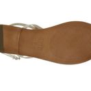 Incaltaminte Femei Frye Ruth Whipstitch Sandal White Smooth Full Grain