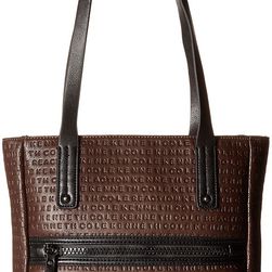 Kenneth Cole Reaction Mars Mono Small Tote Chocolate