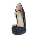 Incaltaminte Femei Betsey Johnson Band Navy Satin