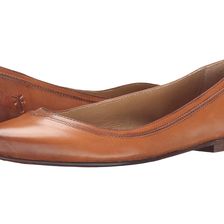 Frye Olive Ballet Tan Smooth Polished Veg