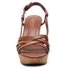 Incaltaminte Femei LAUREN Ralph Lauren Quaylin Wedge Sandal Cognac