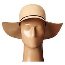 Accesorii Femei San Diego Hat Company WFH7950 Floppy with Round Crown and Faux Suede Band Camel
