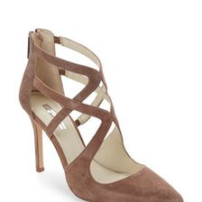 Incaltaminte Femei BCBGeneration Smokey Taupe Torpido Pointed Toe Caged High Heel Pumps Smokey Taupe