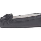 Incaltaminte Femei Minnetonka Leather Cally Slipper Brown Smooth