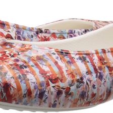 Crocs Olivia II Striped Floral Flat Multi/Raspberry
