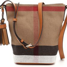 Burberry Mini Ashby Bag SADDLE BROWN