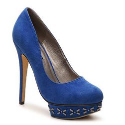 Incaltaminte Femei Michael Antonio Lilah Platform Pump Blue