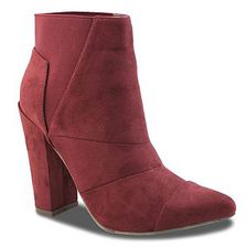 Incaltaminte Femei Michael Antonio Louis Bootie Burgundy