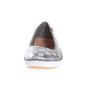 Incaltaminte Femei Dr Scholl\'s Marlee Metallic Silver Mod Dot Twill