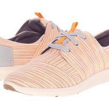 Incaltaminte Femei TOMS Del Rey Sneaker Orange Multi Stripe