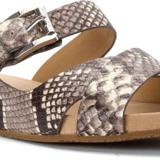 Michael Kors Sawyer Slide Natural Snake/Suede