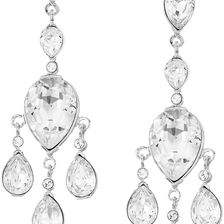 Nina Katrita Earrings Silver/Crystal