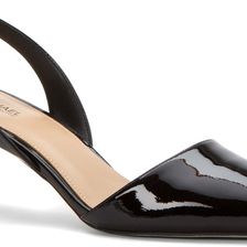 Michael Kors Claudia Slingback Black Patent