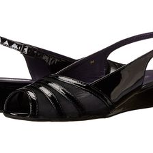 Vaneli Ellis Black Mag Patent/Balck Mesh/Gunmetal Buckle