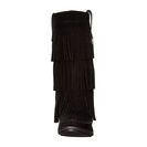 Incaltaminte Femei Rampage Clara Black Micro Suede