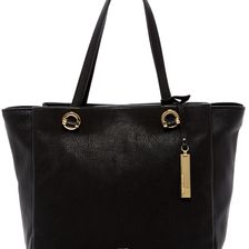Vince Camuto Livia Knotted Handle Tote BLACK