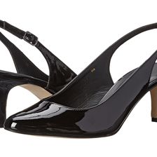 Vaneli Luella Black Mag Patent/Gunmetal Buckle