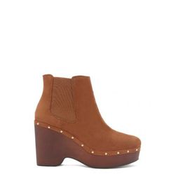 Incaltaminte Femei Forever21 Chelsea Boot Clogs Brown