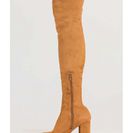 Incaltaminte Femei CheapChic Tall Tale Over-the-knee Chunky Boots Mocha