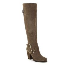 Incaltaminte Femei GUESS Wynn Over The Knee Boot Taupe