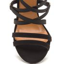 Incaltaminte Femei CheapChic Crisscross Off Strappy Chunky Heels Black