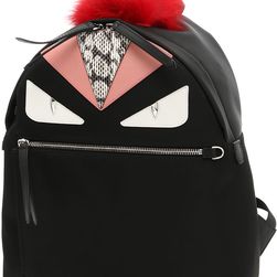 Fendi Bag Bugs Backpack NR+NATUR+BDX+MLC+P