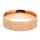 Bijuterii Femei Savvy Cie 14K Rose Gold Plated Sterling Silver Lords Prayer Band Ring pink