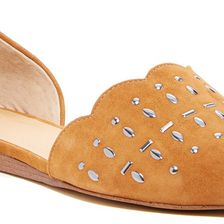 Joe's Jeans Kindness Studded d'Orsay TAN SUEDE