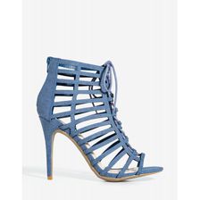 Incaltaminte Femei CheapChic Princess-71s Swoop In Bootie Med Wash Denim