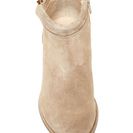 Incaltaminte Femei Manas Embossed Buckle Strap Bootie KAKI-AVORIO