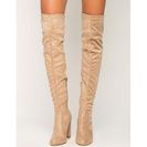 Incaltaminte Femei CheapChic Head Turner Boot TaupeKhaki