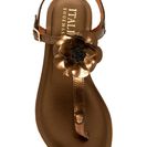 Incaltaminte Femei Italian Shoemakers Mae Slingback Thong Sandal BRONZE