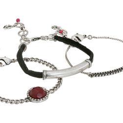 Lucky Brand Ruby Lucky Layer Bracelet Two-Tone