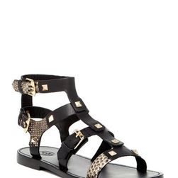 Incaltaminte Femei Ash Morocco Sandal BLACK-ROCCIA