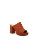 Incaltaminte Femei Forever21 Faux Suede Platform Heels Rust