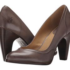 Frye Celeste Pump Grey Smooth Polished Veg