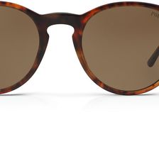 Ralph Lauren Round Sunglasses Medium Brown