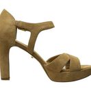 Incaltaminte Femei LAUREN Ralph Lauren Senica Camel Sport Suede