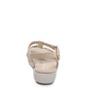 Incaltaminte Femei Grasshoppers Rose Stripe Wedge Sandal Beige