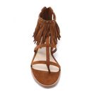 Incaltaminte Femei Forever21 Fringe Caged Sandals Tan