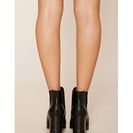 Incaltaminte Femei Forever21 Faux Leather Chelsea Boots Black