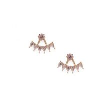 Bijuterii Femei Forever21 Faux Gem Ear Jackets Goldblush