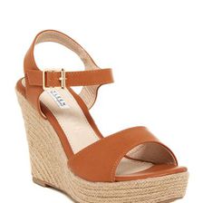 Incaltaminte Femei Elegant Footwear Gretta Wedge Sandal CAMEL