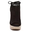 Incaltaminte Femei Steve Madden Chya Wedge Sandal Black