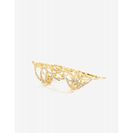 Bijuterii Femei CheapChic Filigree Rhinestone Armor Ring Met Gold