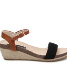 Incaltaminte Femei Steven by Steve Madden Jill Wedge Sandal BlackCognac
