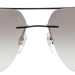 Prada Matte Black/grey Gradient Sunglasses 0PS 55PS-1BO0A7-63 N/A