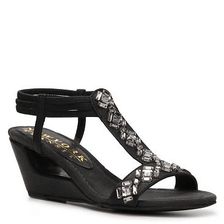 Incaltaminte Femei New York Transit Variety Wedge Sandal Black