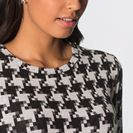 Rochie cu model pepit 